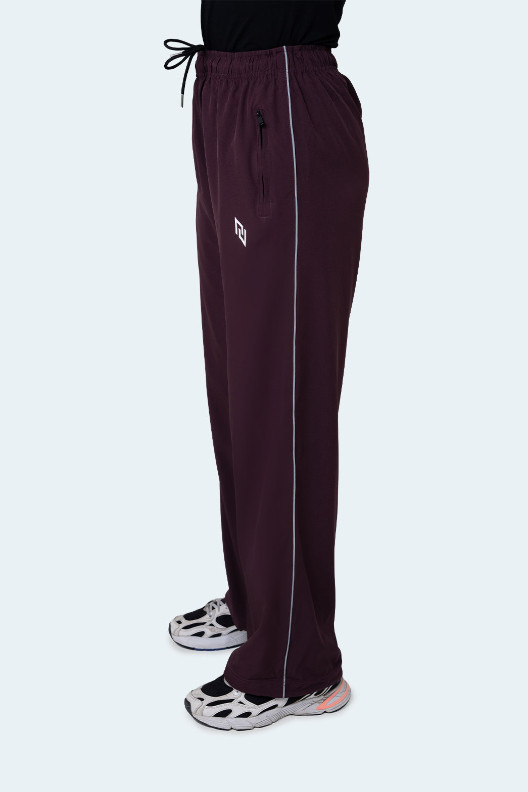 Airlite Lightweight Loose Fit Joggers — Chocolate Plum