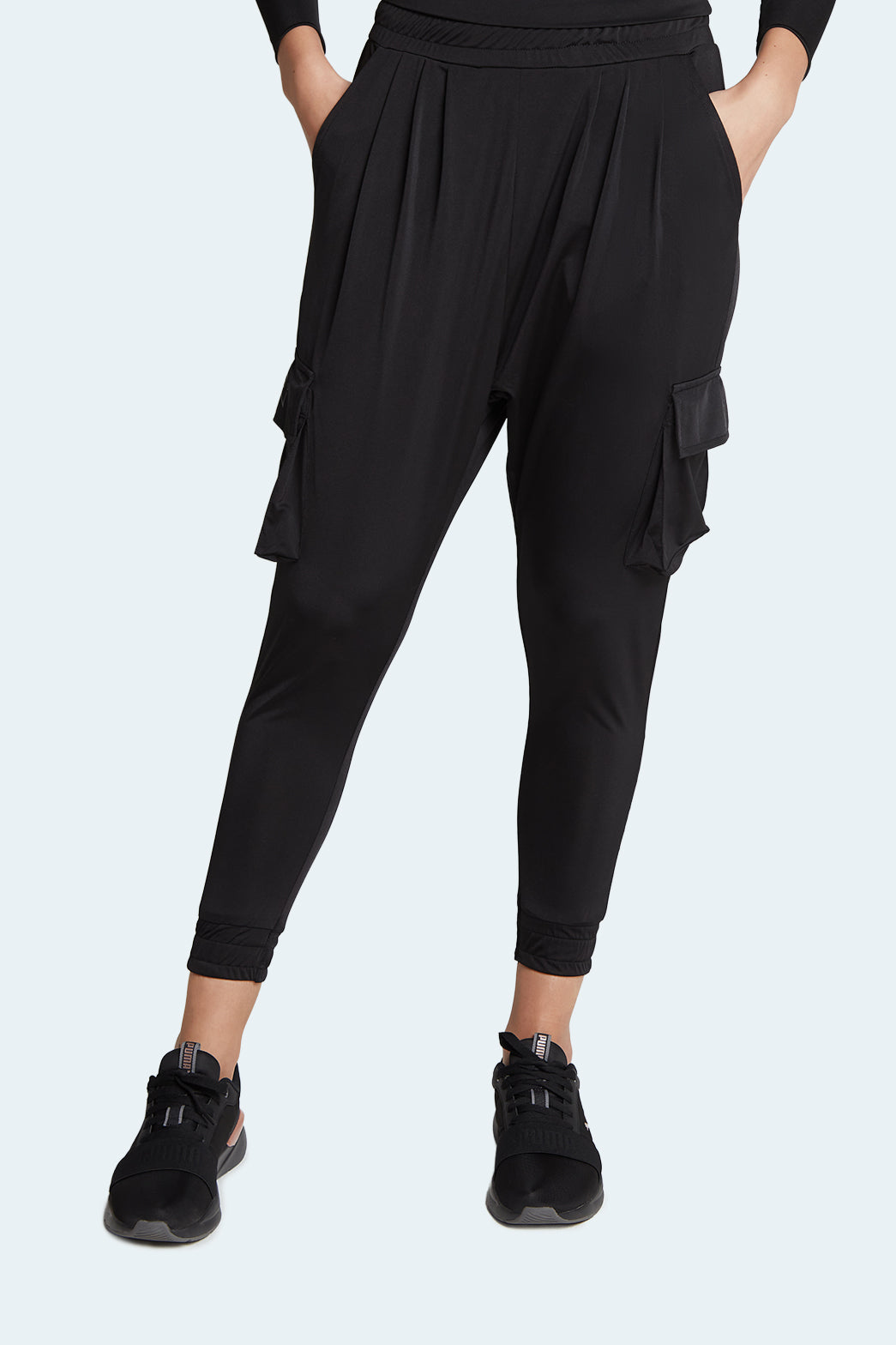 Pro Active Loose Fit Joggers — Black