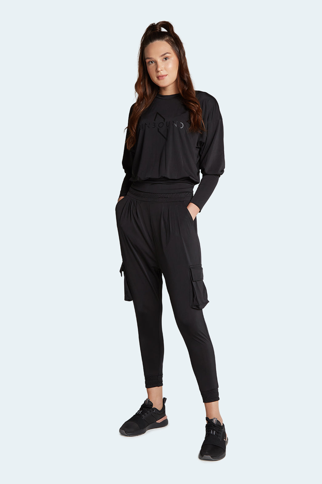 Pro Active Loose Fit Joggers — Black