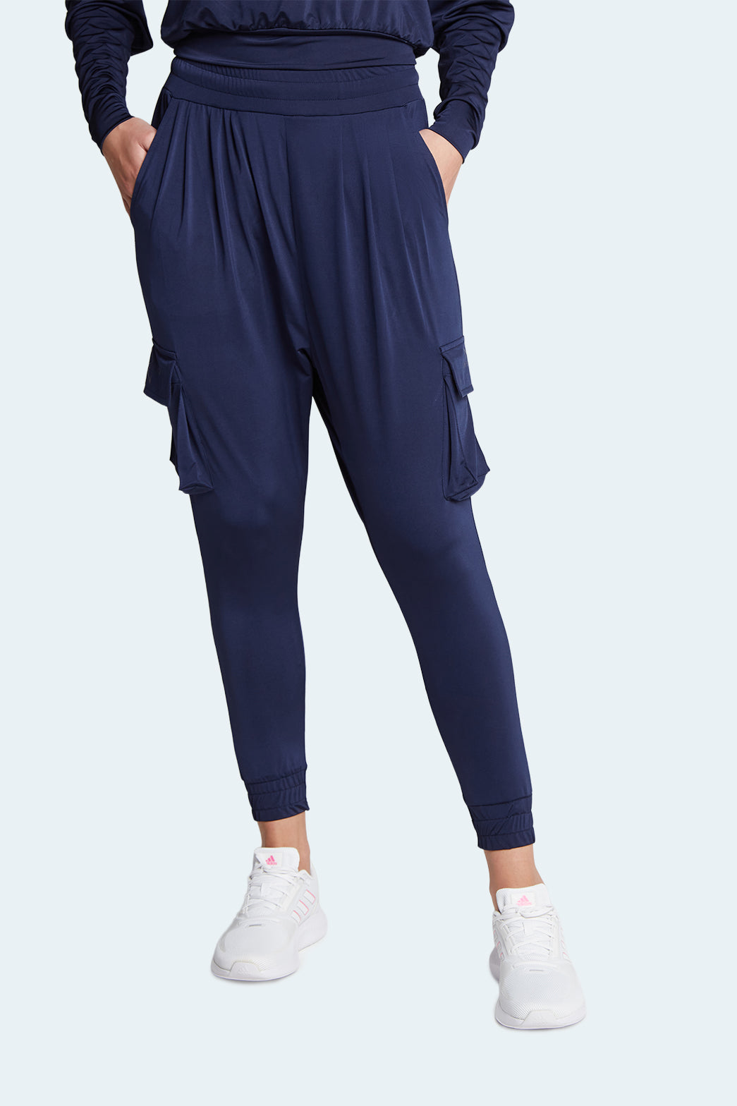 Pro Active Loose Fit Joggers — Blue