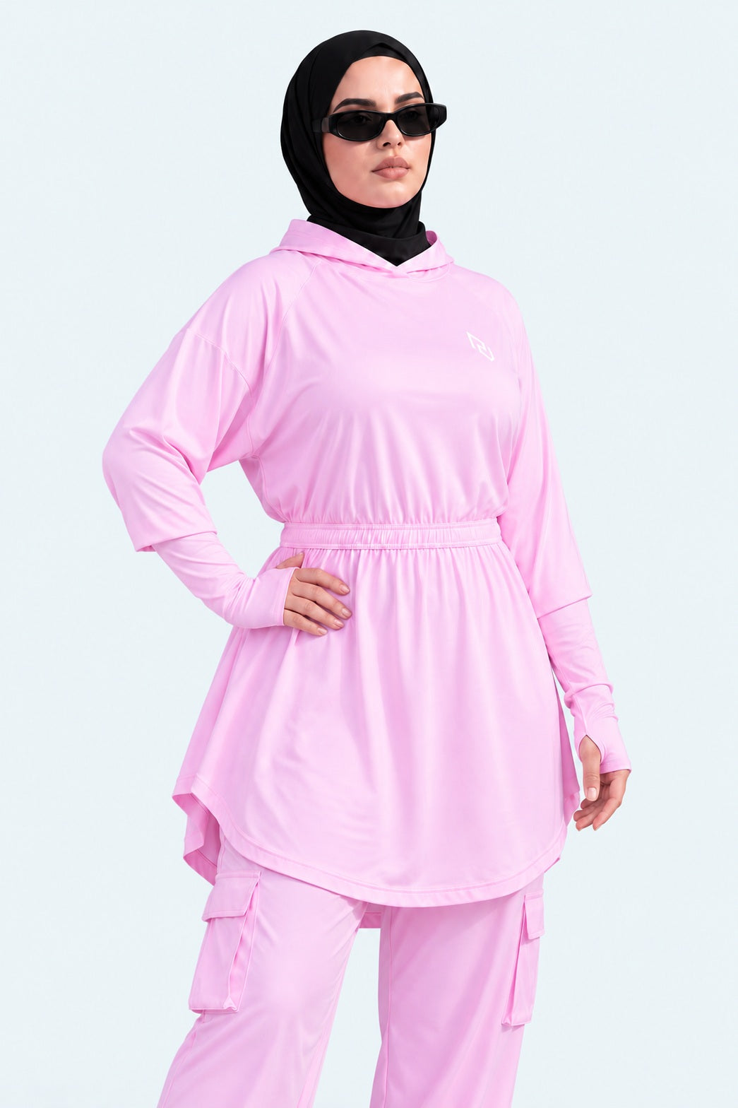 Pro Active Modest Workout Top — Pinktastic
