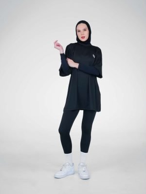 Modest Essential Training Top - Black2